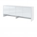 Plaukts virs gultas BED CONCEPT BC-10 BC-04, balts